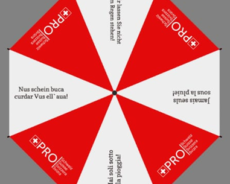Parapluie pliant « Pro Suisse »