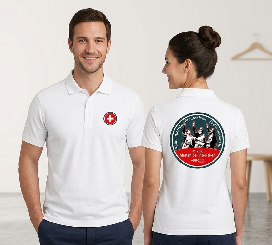 Édition limitée Polo Homme « Fête nationale » – Image 2