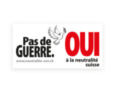Drapeau de balcon « neutralite-oui »